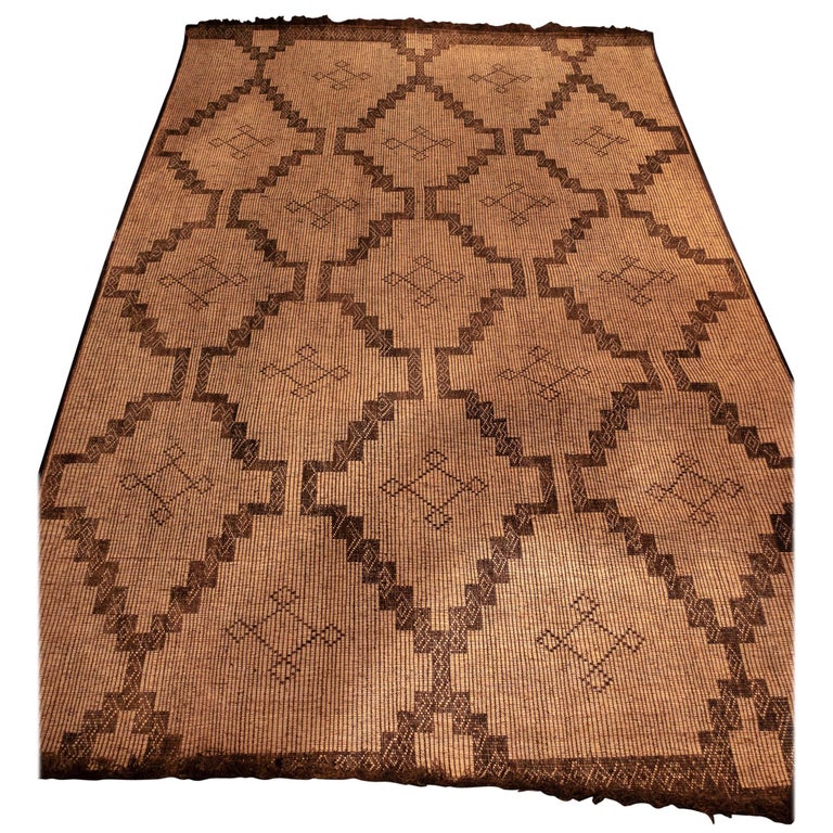 Handwoven Tuareg Rug or Mat at 1stDibs