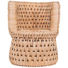 Handwoven Tule Lounge Chair Made in Mexico from LUTECA