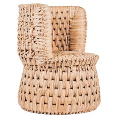 Handwoven Tule Lounge Chair Made in Mexico from LUTECA
