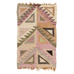 Tapis Kilim afghan vintage tissé à la main