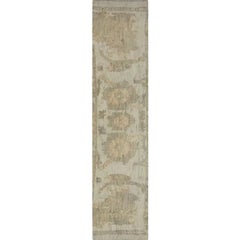 Handwoven Vintage Persian Runner Rug, Hand-Knotted Traditional Carpet, 2′4″x11'