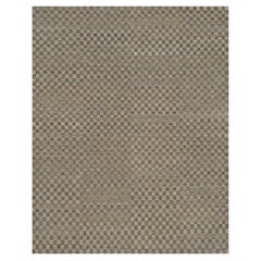 Handwoven Wool Checkered Napalese Rug