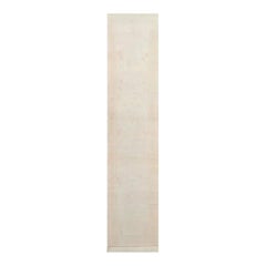 Handwoven Wool Mahal Style Runner Rug, 2010s Vintage Persian Revival 3x16 ft