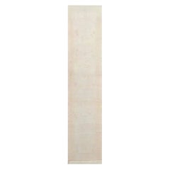 Handwoven Wool Mahal Style Runner Rug, 2010s Vintage Persian Revival 3x16 ft