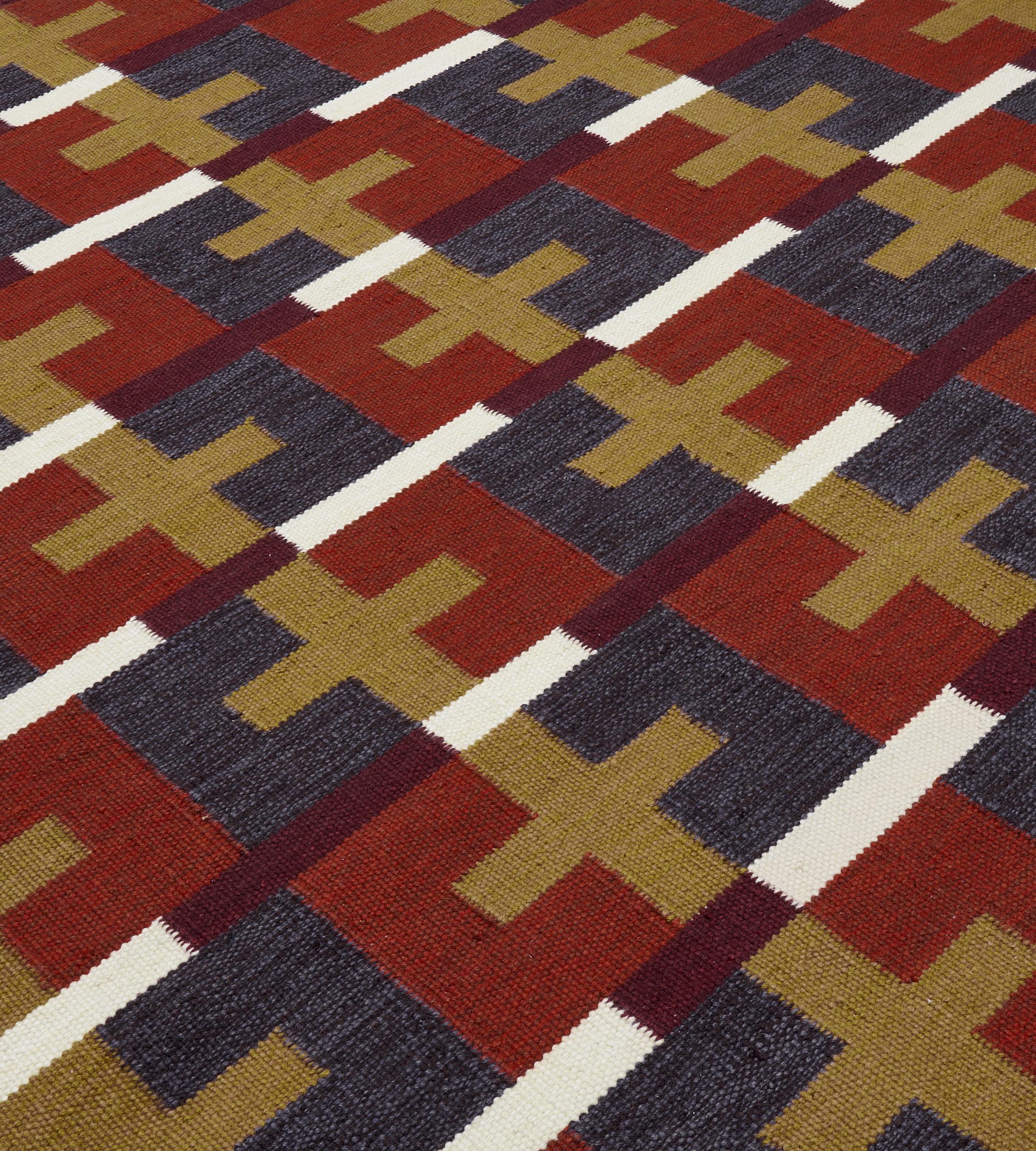 swedish flatweave rug