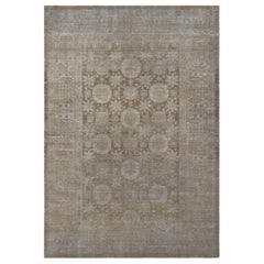 Handgewebter Teppich aus Wolle im Täbris-Stil
