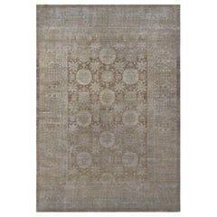 Handwoven Wool Tabriz Style Rug