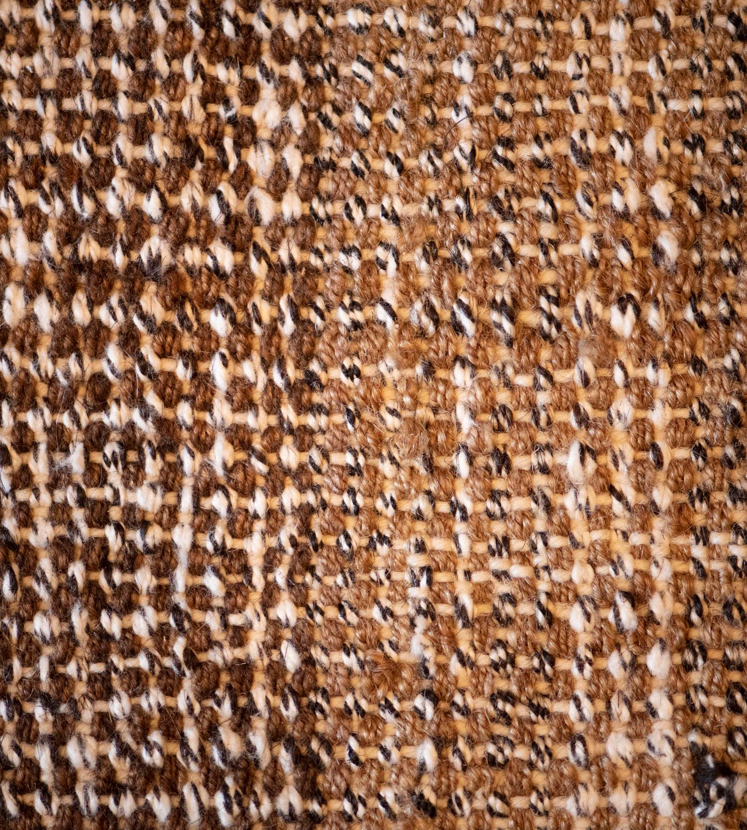 Hand-Woven Handwoven Wool Turkish Flatweave Rug For Sale