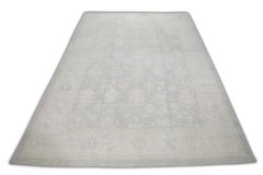 Handwoven Wool Turkish Oushak Rug 11'x 15'9"