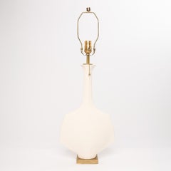 Artisanal Handcrafted Small Ceramic Sculpture Lamp in Black Stoneware – Tent