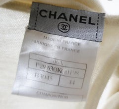 Chanel Cashmere Tie-Neck Blouse - Size L FR44