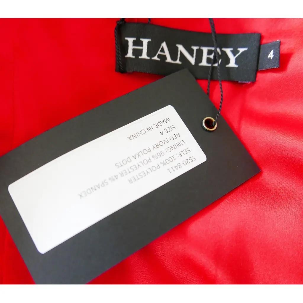 Donna Haney Olivia - Vestito a sottoveste rosso a Dot Dot in vendita