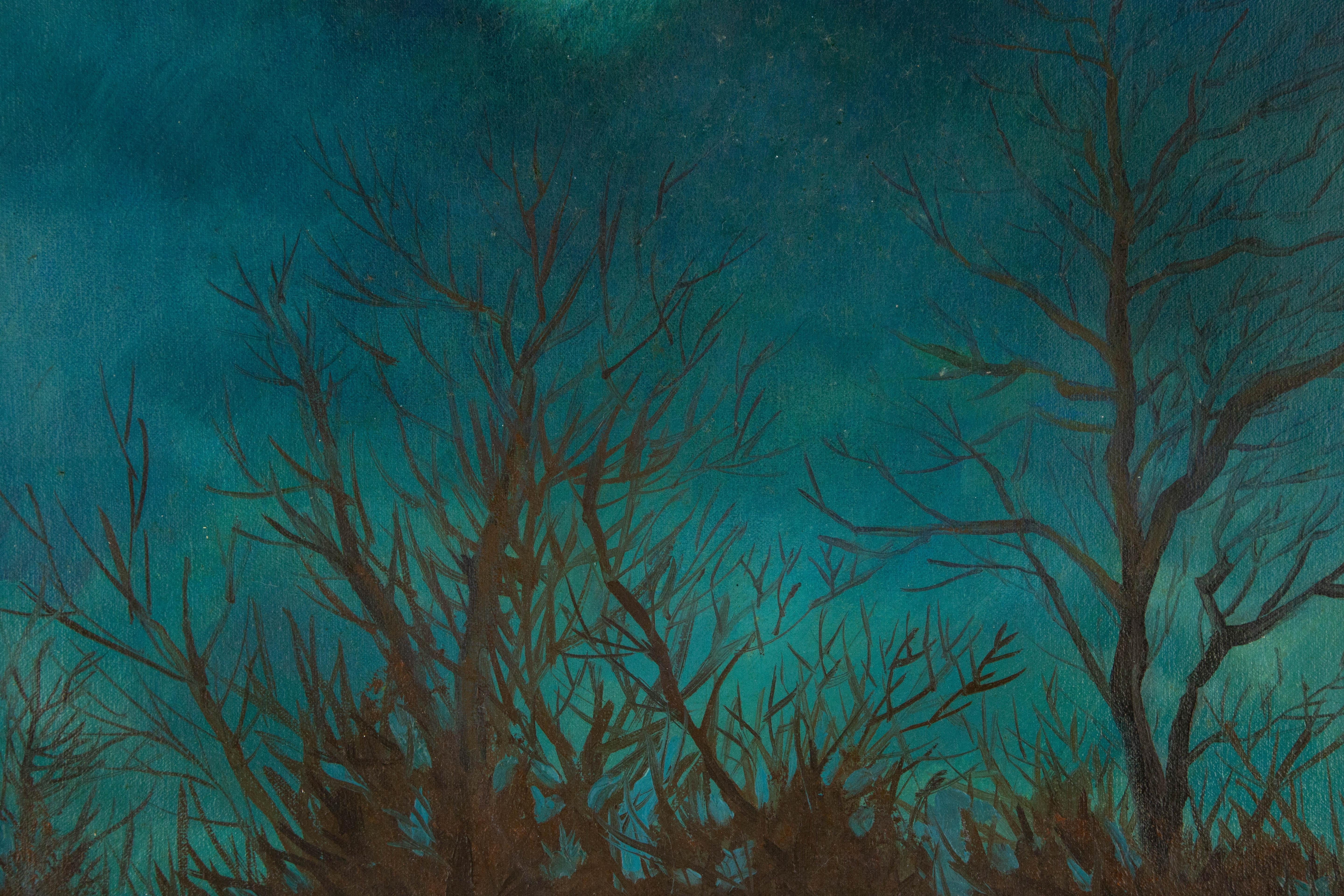 Hang Yu - Olio su tela originale contemporaneo 