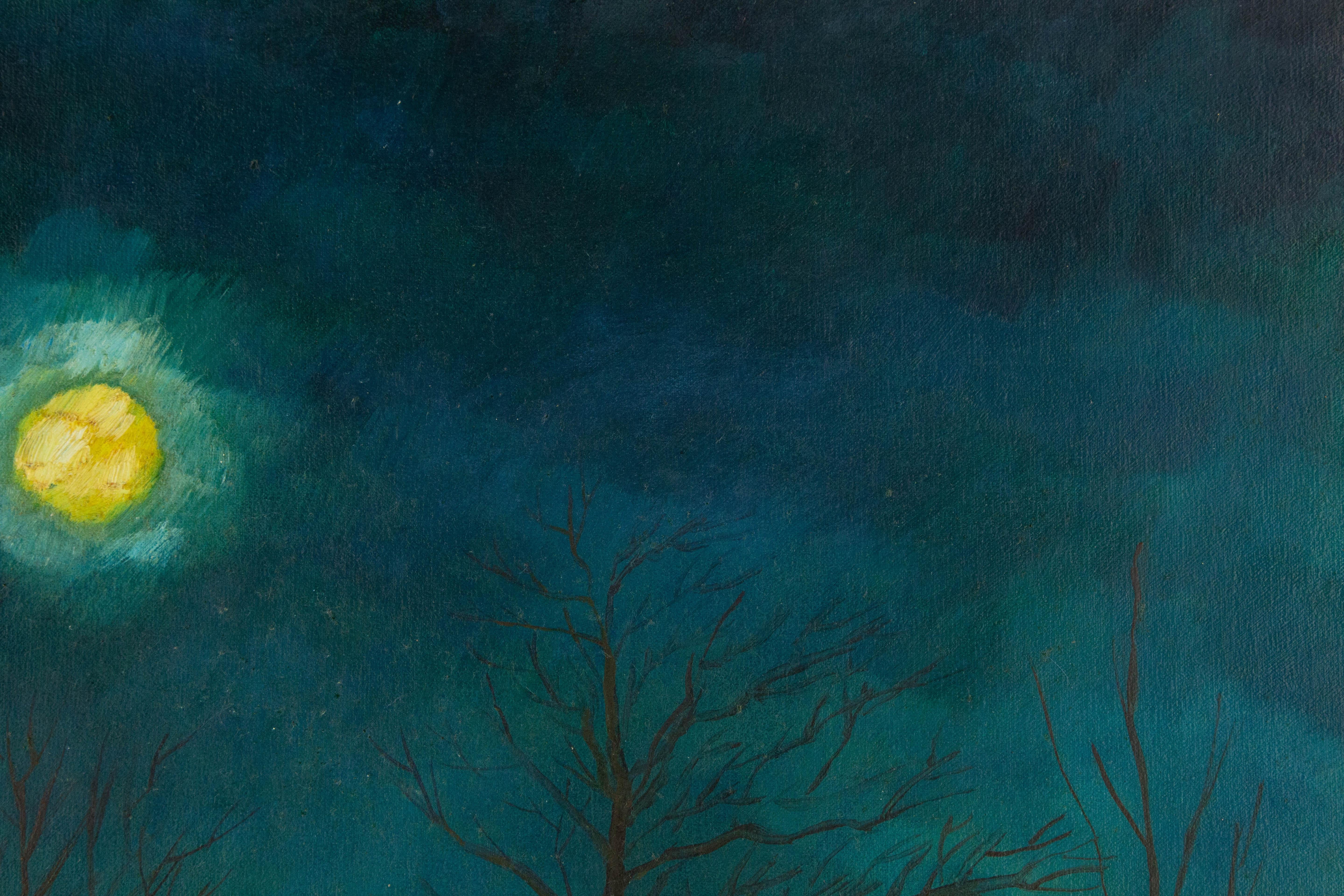 Hang Yu - Olio su tela originale contemporaneo 