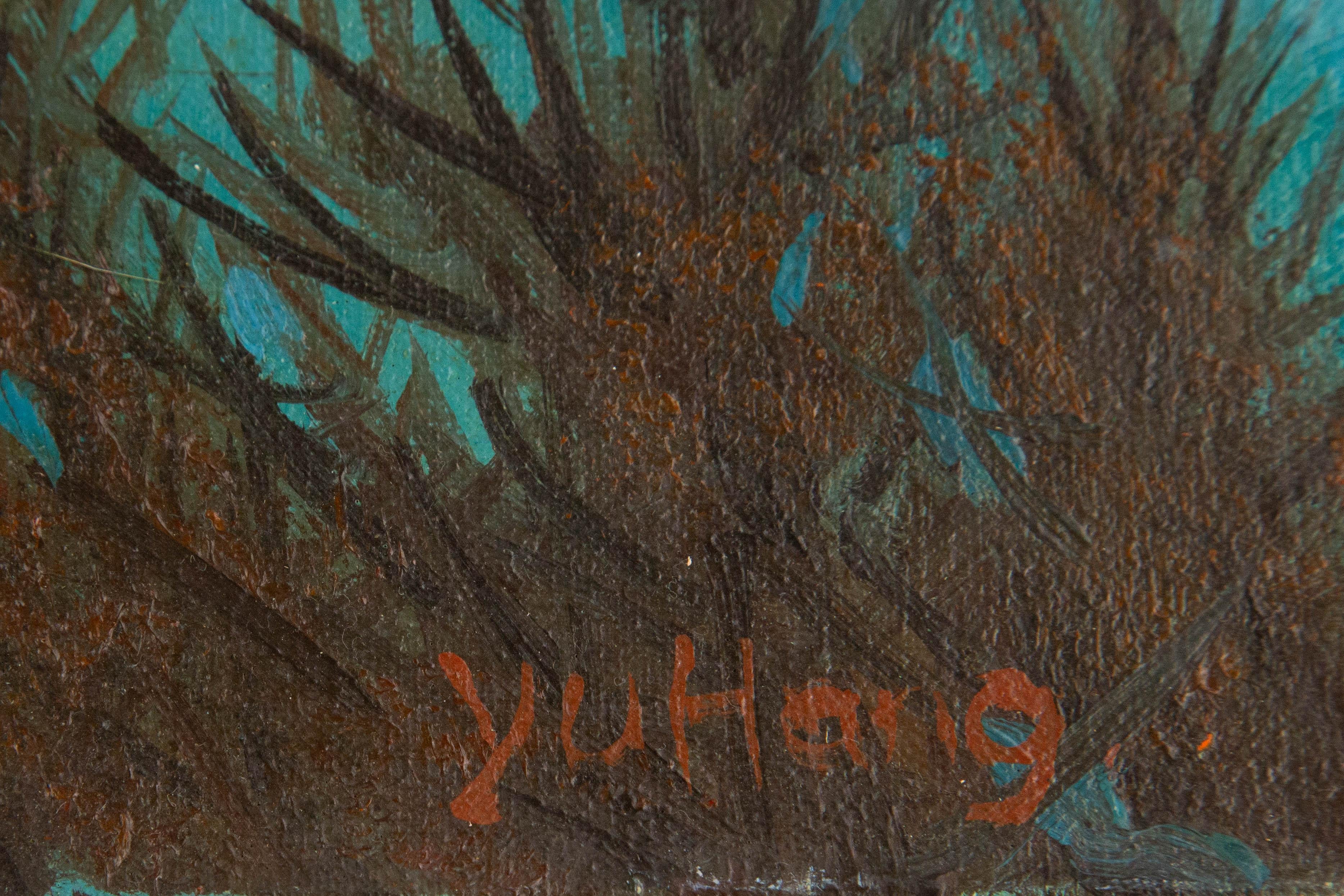 Hang Yu - Olio su tela originale contemporaneo 