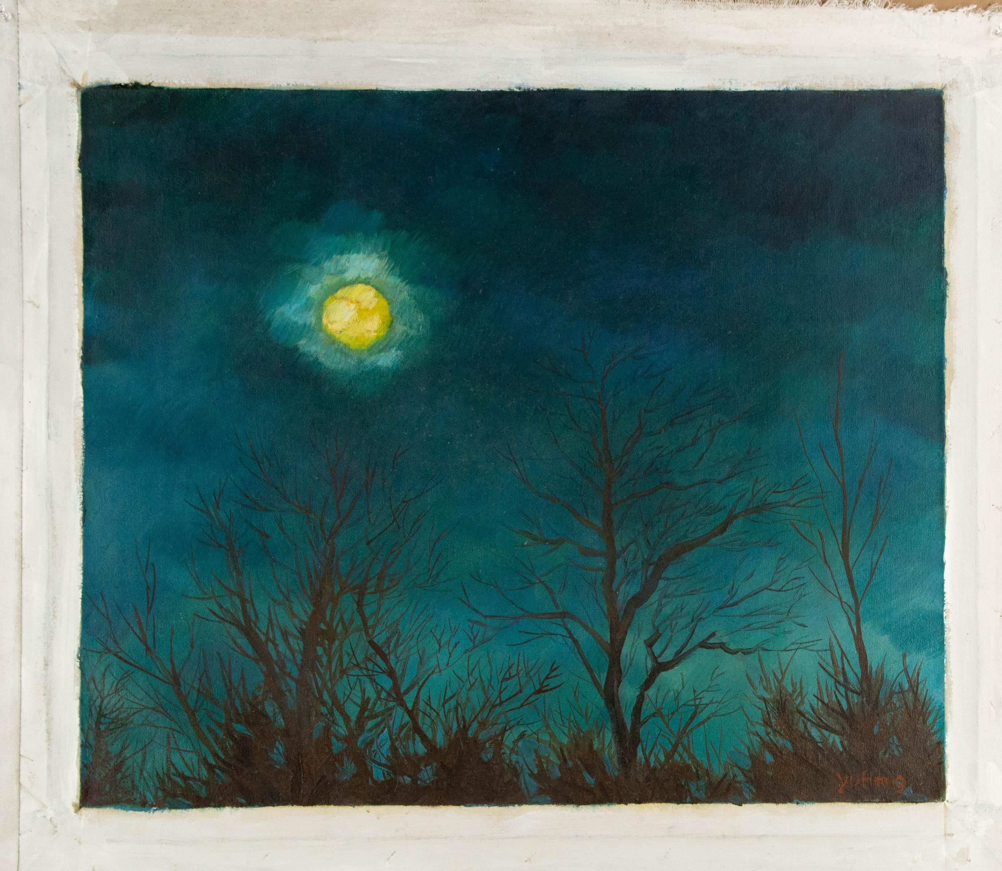 Hang Yu - Olio su tela originale contemporaneo 