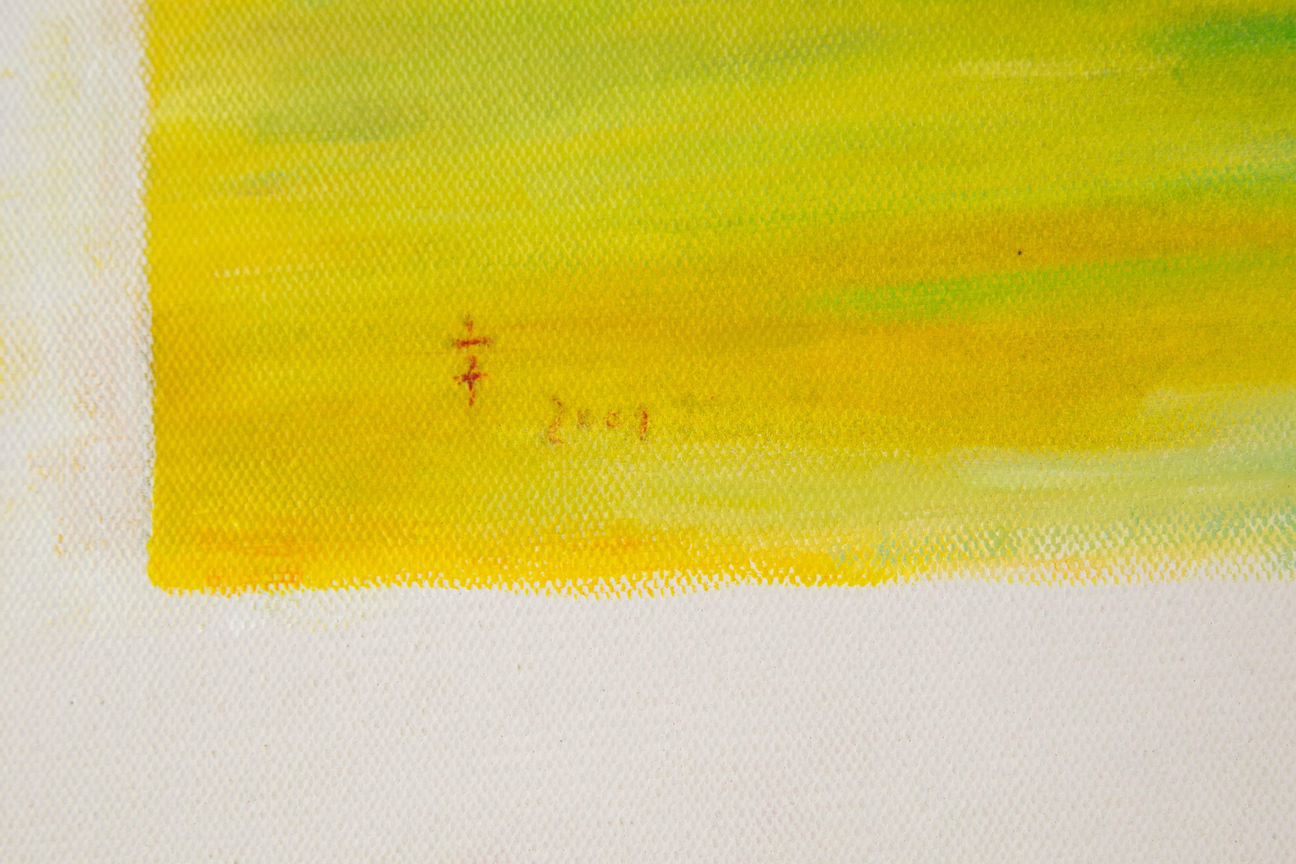 Hang Yu-Landschaft, Original Ölgemälde auf Leinwand, „Rock“ im Angebot 6