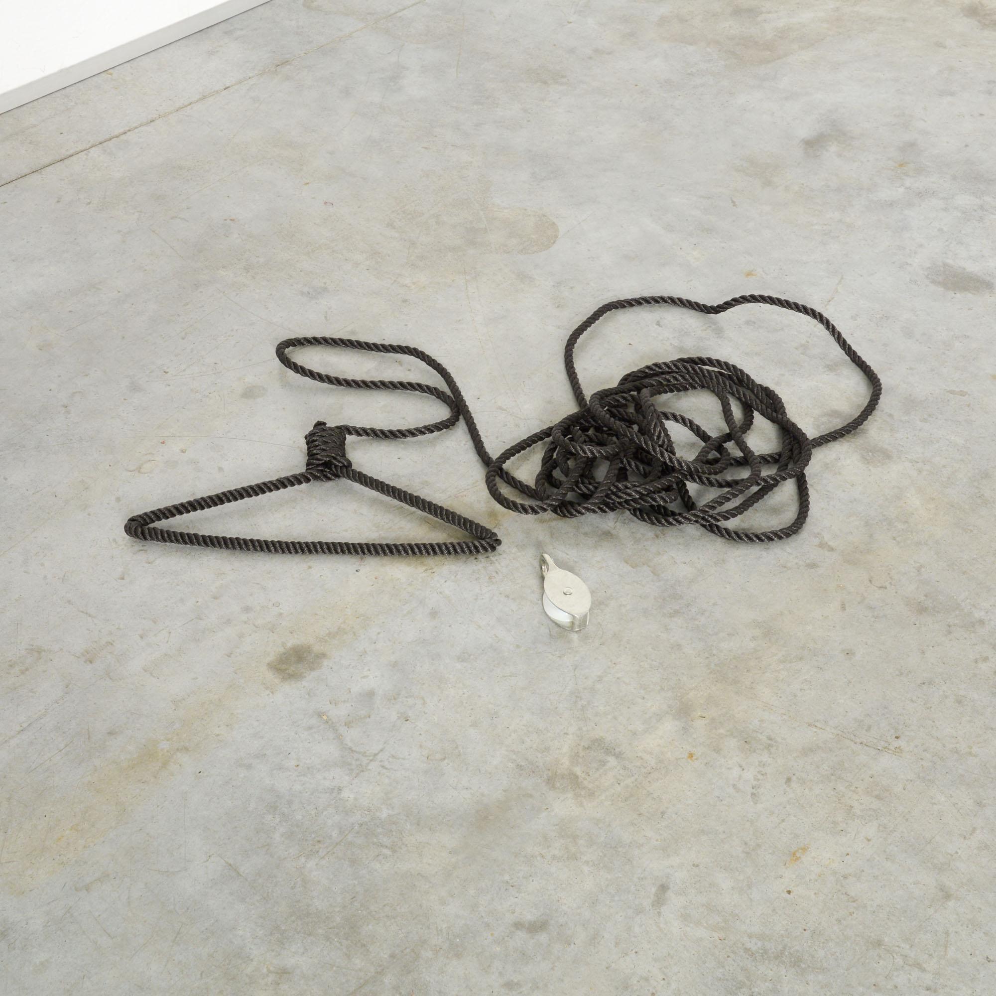 Contemporary Hanger .01, Black, by Lennart Van Uffelen and Oskar Vermeylen For Sale