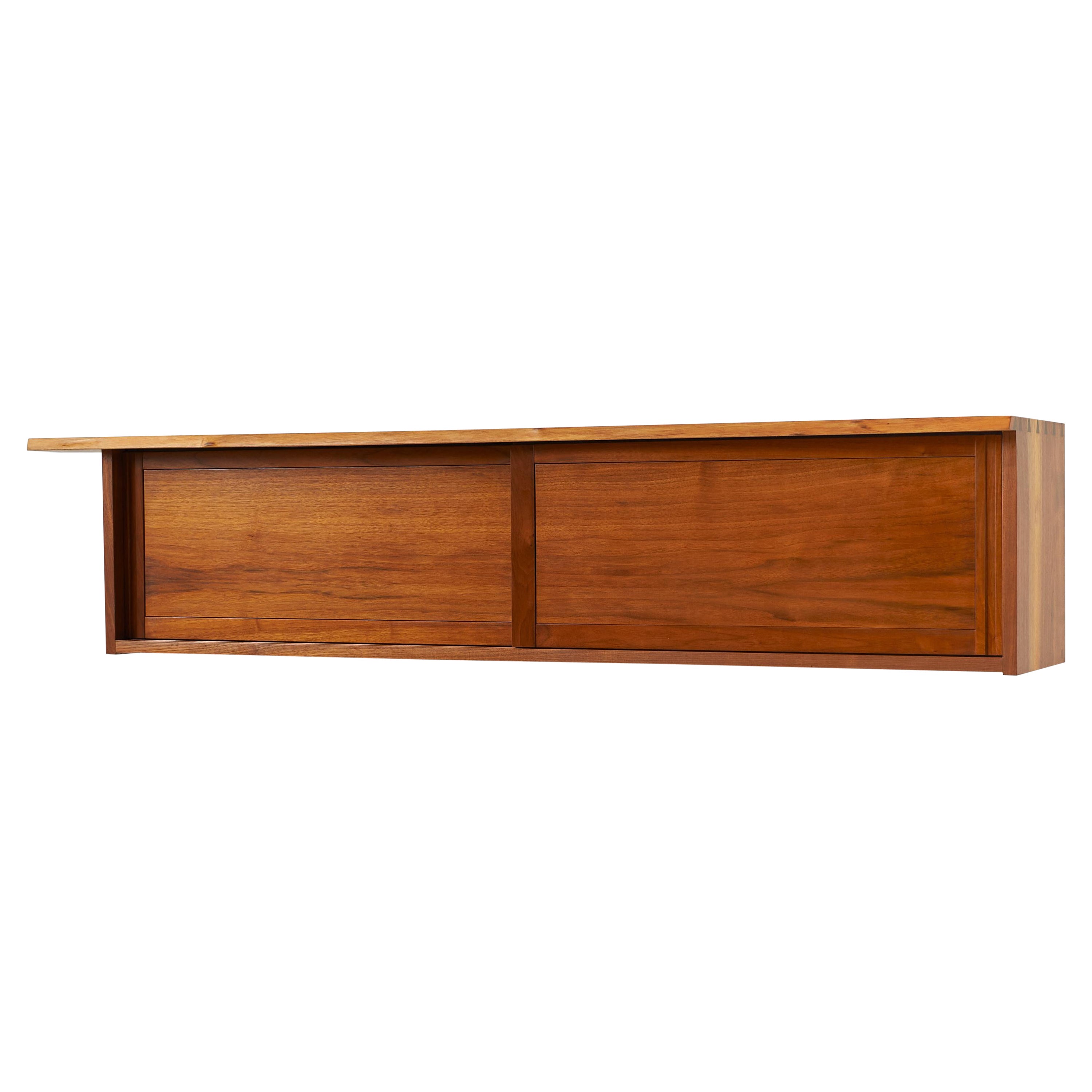 Meuble de rangement suspendu de George Nakashima