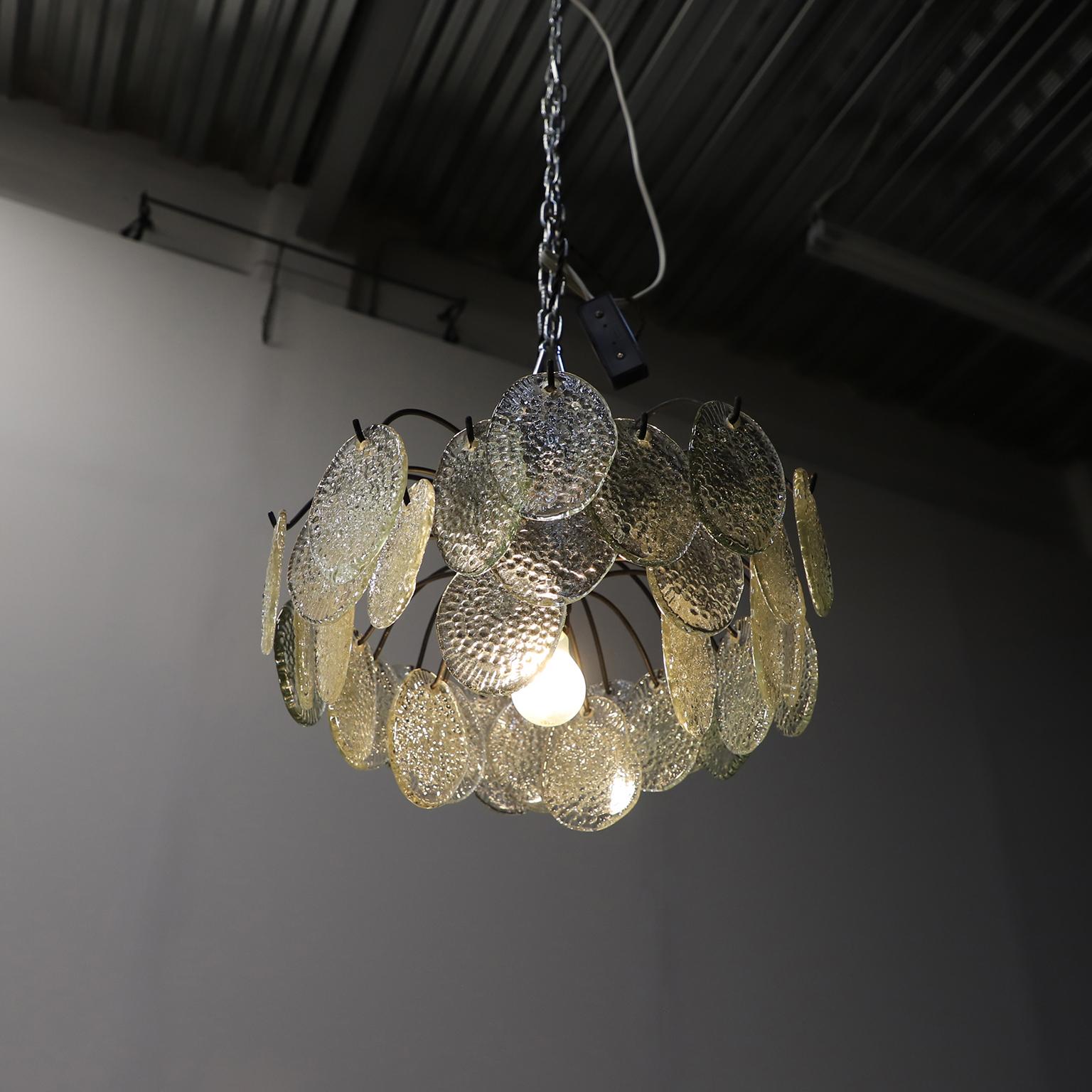 Mid-Century moderno Lampadario a sospensione di Feders in vendita