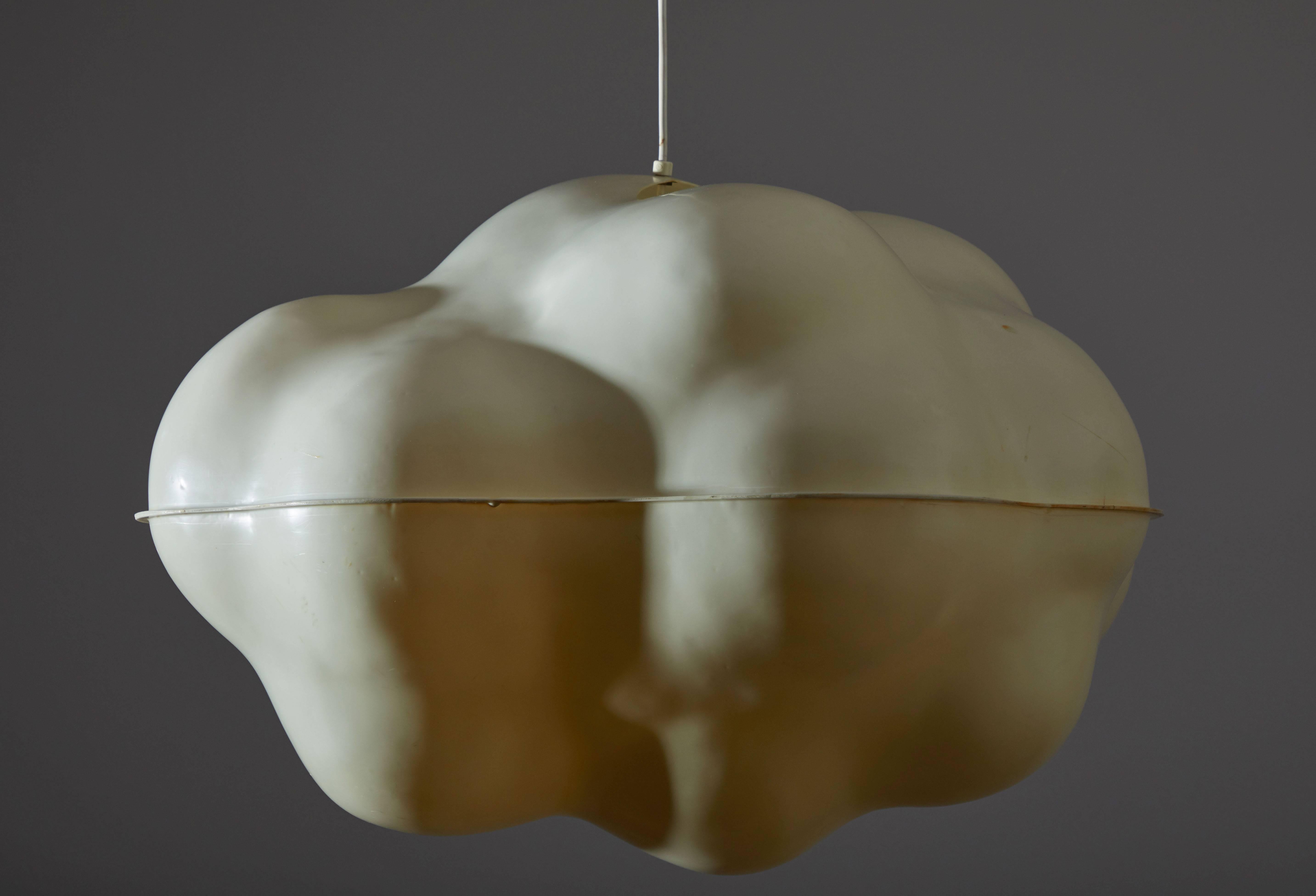 Mid-Century Modern Hanging Cloud Light by Susi and Ueli Berger for J. Lüber