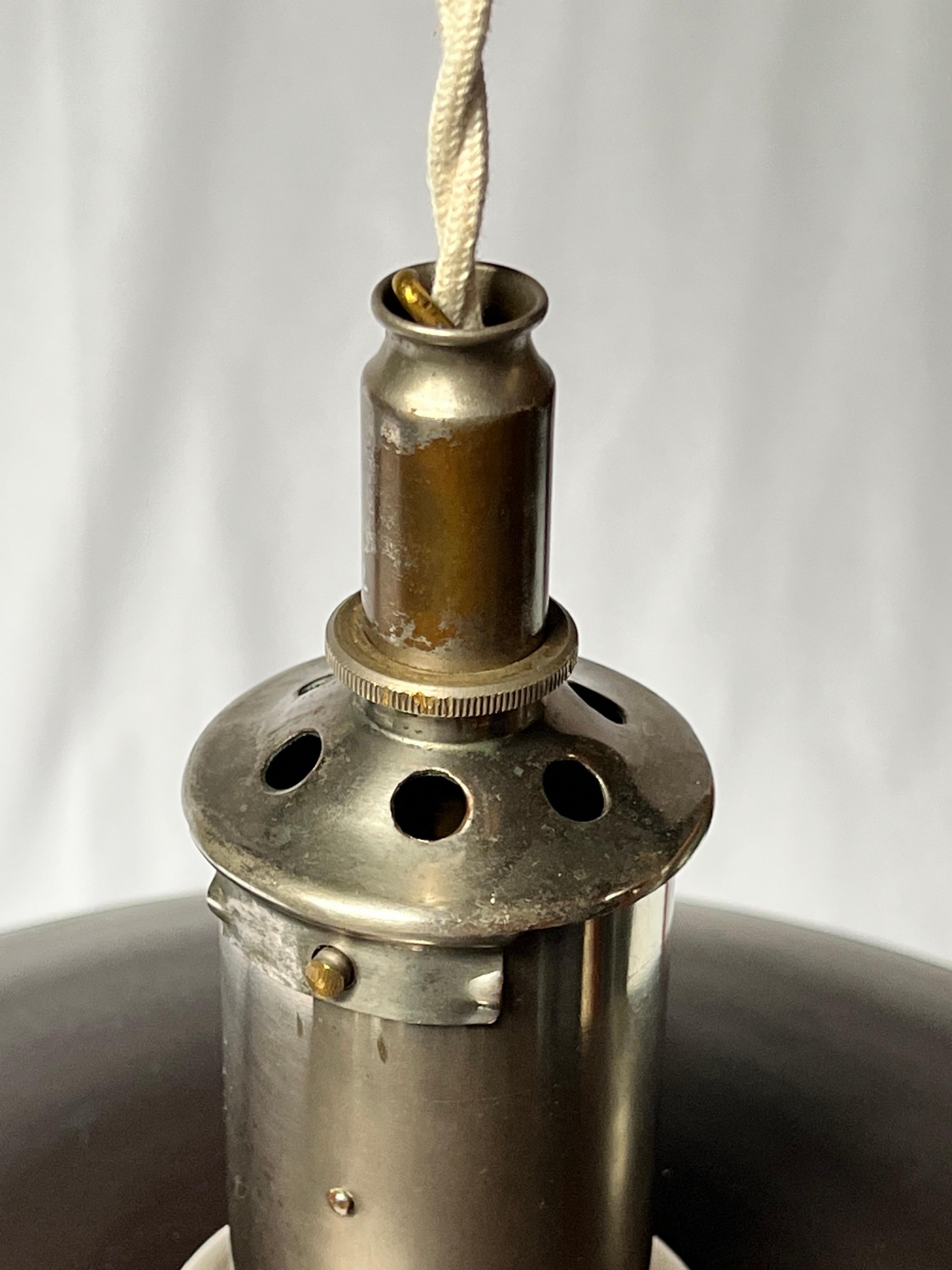 Danish Hanging copper Poul Henningsen PH4/4 1930's original Louis Poulsen Denmark Rare For Sale