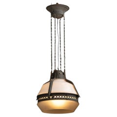 Hanging Industrial Pendant, Germany circa 1920