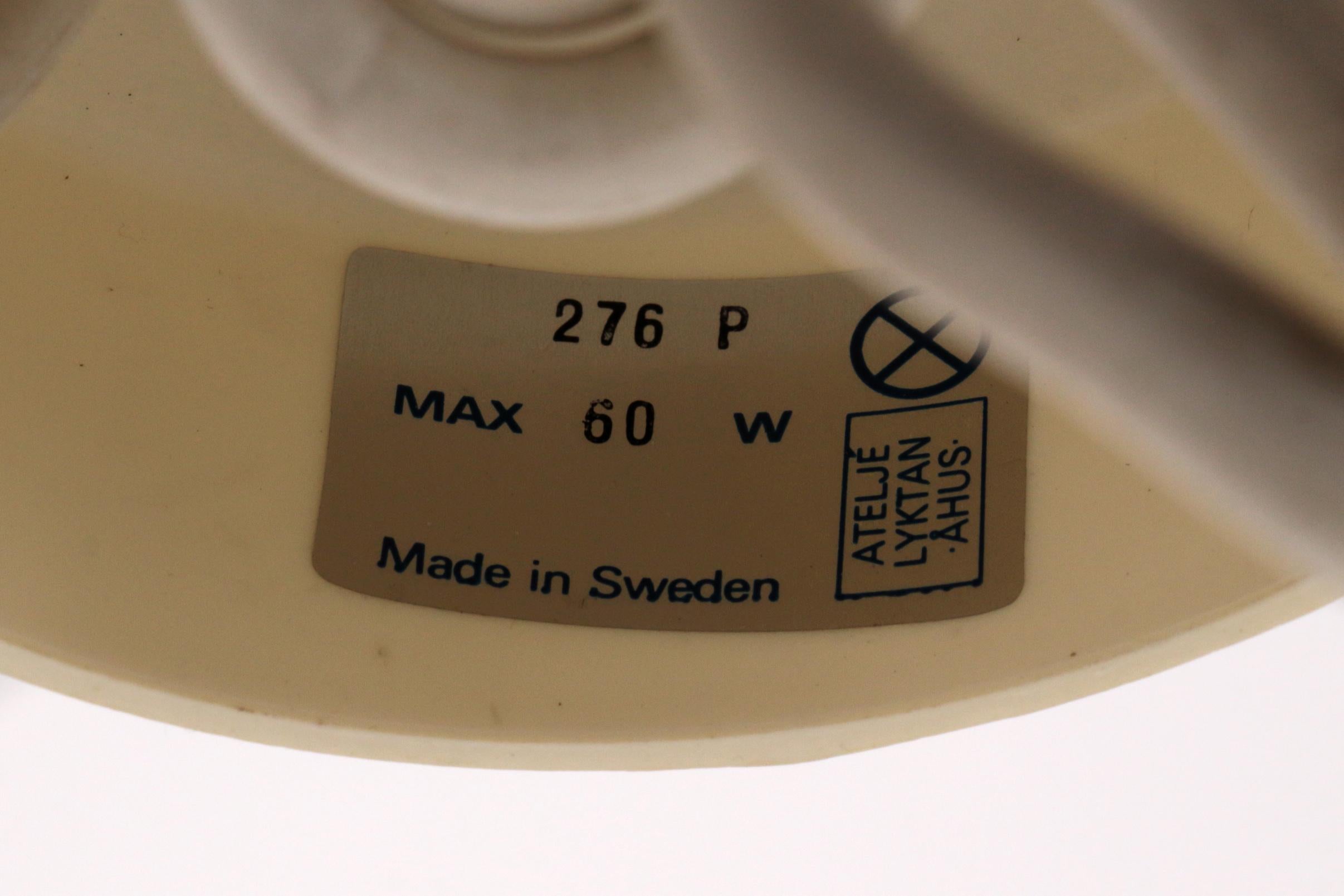 Lampada a sospensione Anders Pehrson Model Crystal di Atelje Lyktan, anni '70 in vendita 3