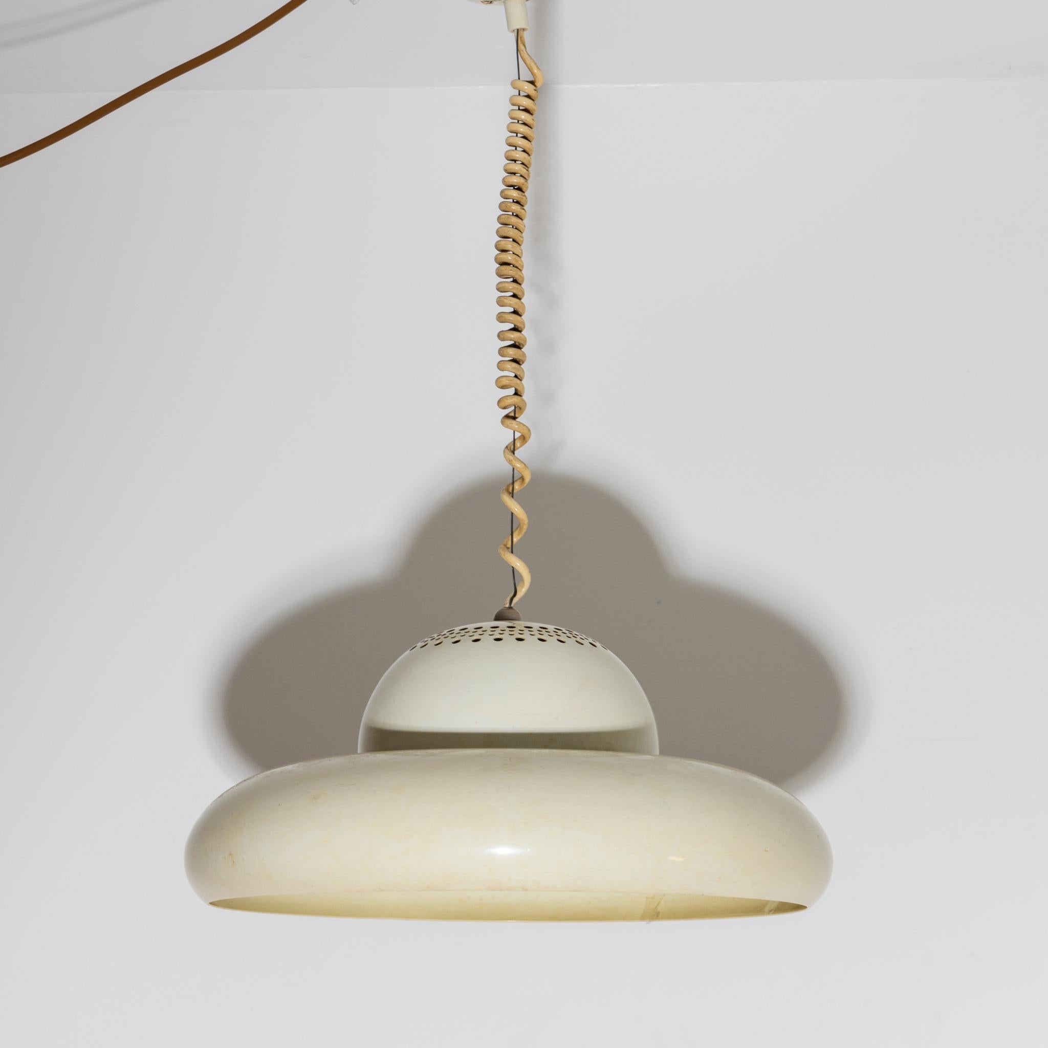 Italian Hanging Lamp Fior Di Loto by Afra & Tobia Scarpa for Flos, Italy 1960s For Sale