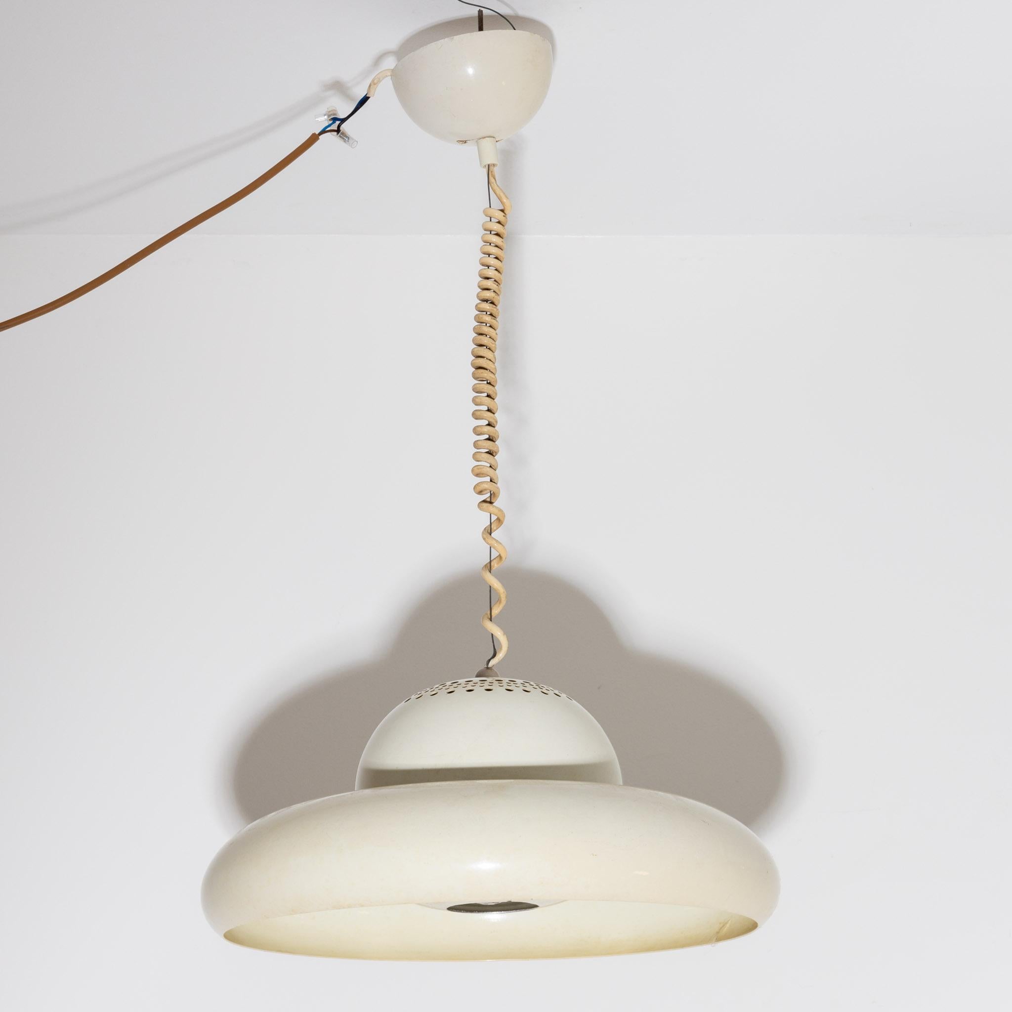 Hanging Lamp Fior Di Loto by Afra & Tobia Scarpa for Flos, Italy 1960s In Good Condition For Sale In Greding, DE