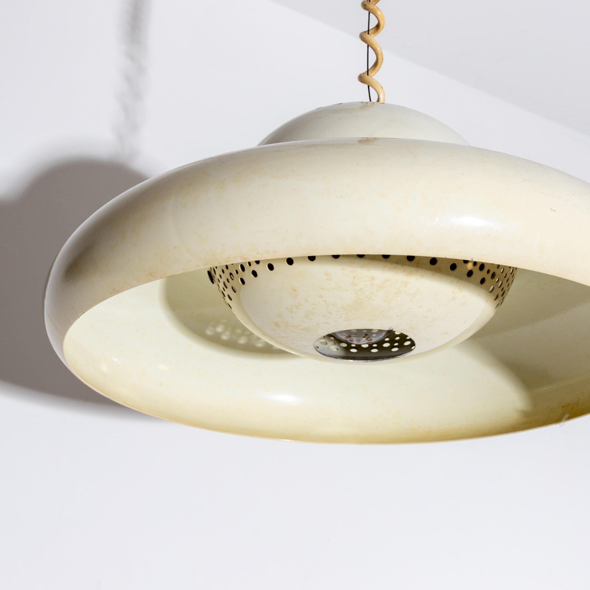 Milieu du XXe siècle Lampe suspendue Fior Di Loto par Afra & Tobia Scarpa pour Flos, Italie, années 1960 en vente