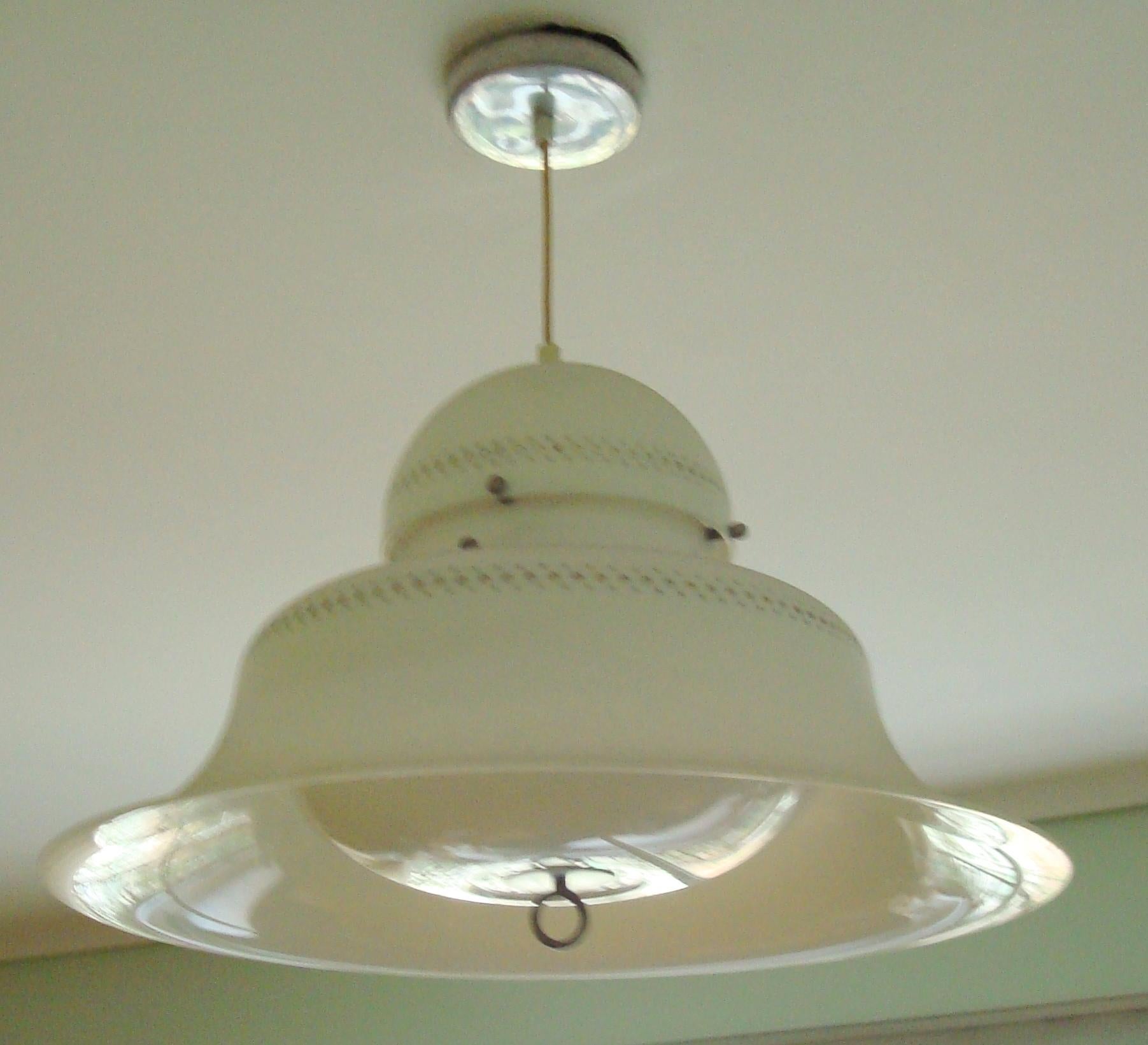 Lampe suspendue italienne, 1960 en vente 5