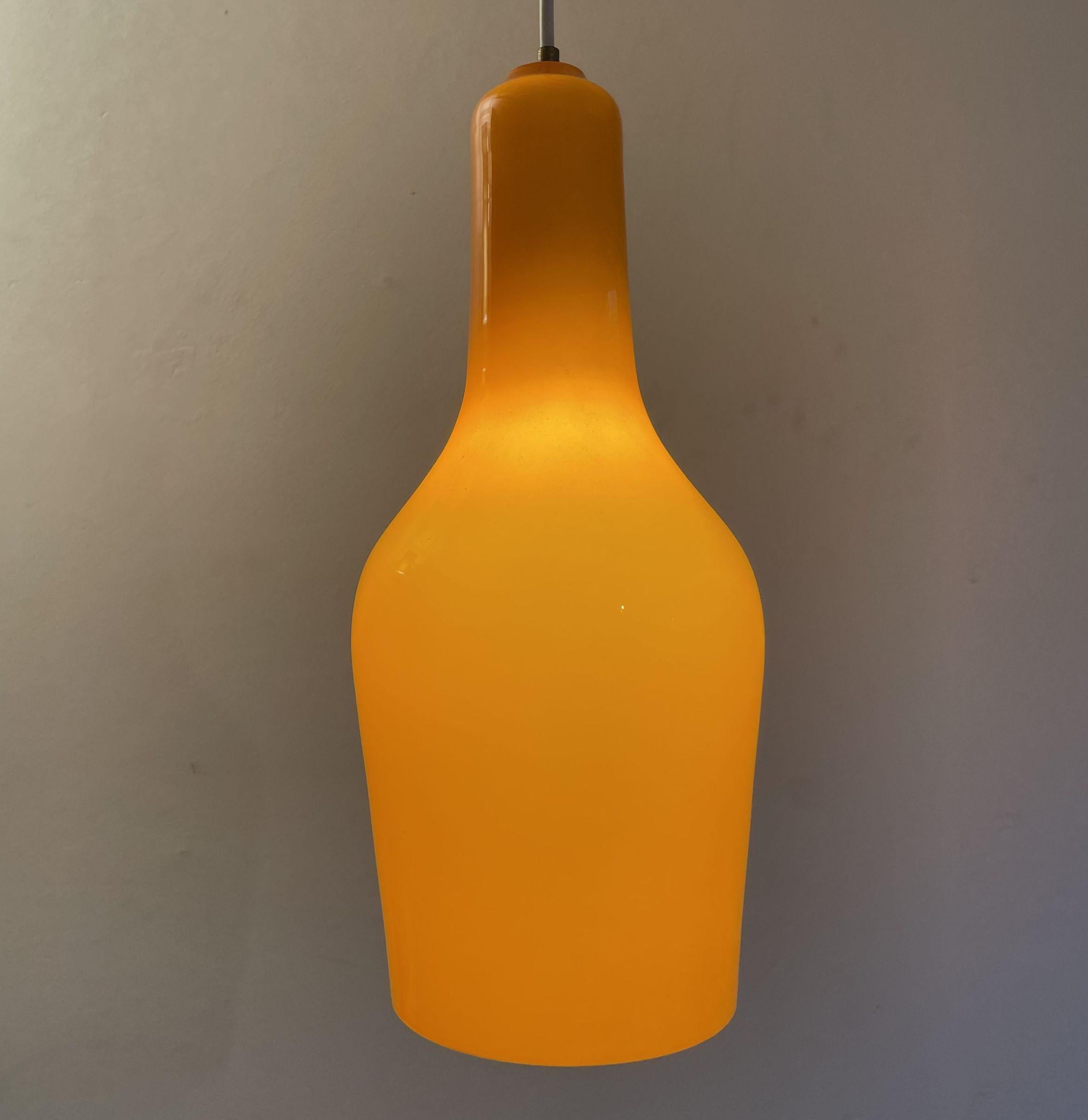 Mid-Century moderno lampada a sospensione Massimo Vignelli per Venini in vendita