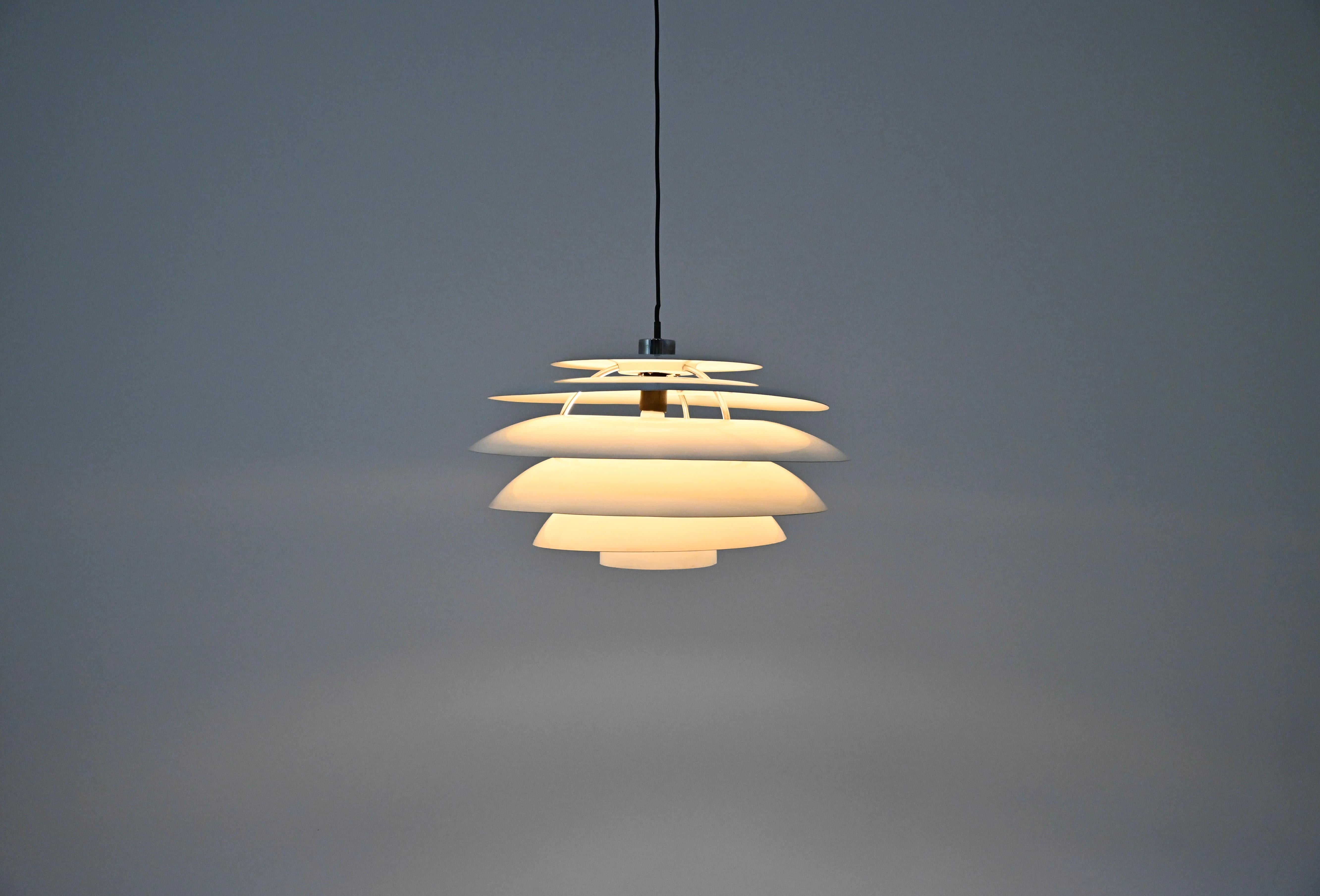 Hanging Lamp model 1262 by Stilnovo, 1960s In Good Condition For Sale In bruxelles, BE