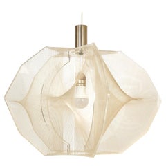 Lampe suspendue Paul Secon Swag Sompex Space Age Mid-Century