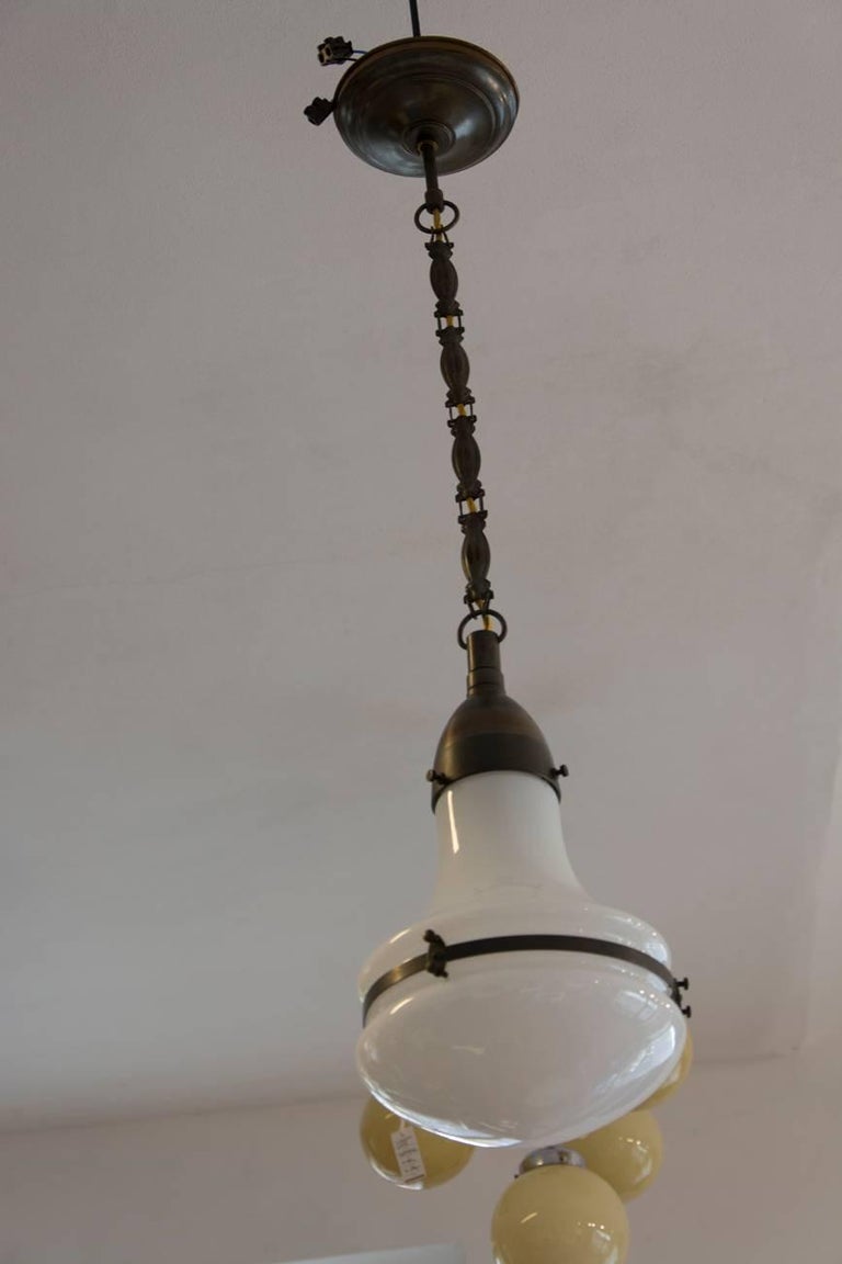 Hanging LampPendant Designed by Peter Behrens for AEG, Germany For