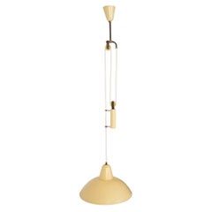 Hanging Lamp with Pulley System from Italy