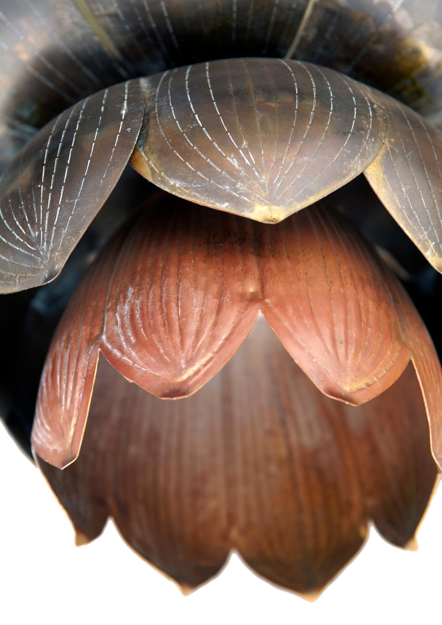 Hanging Lotus Blossom Lamp 2