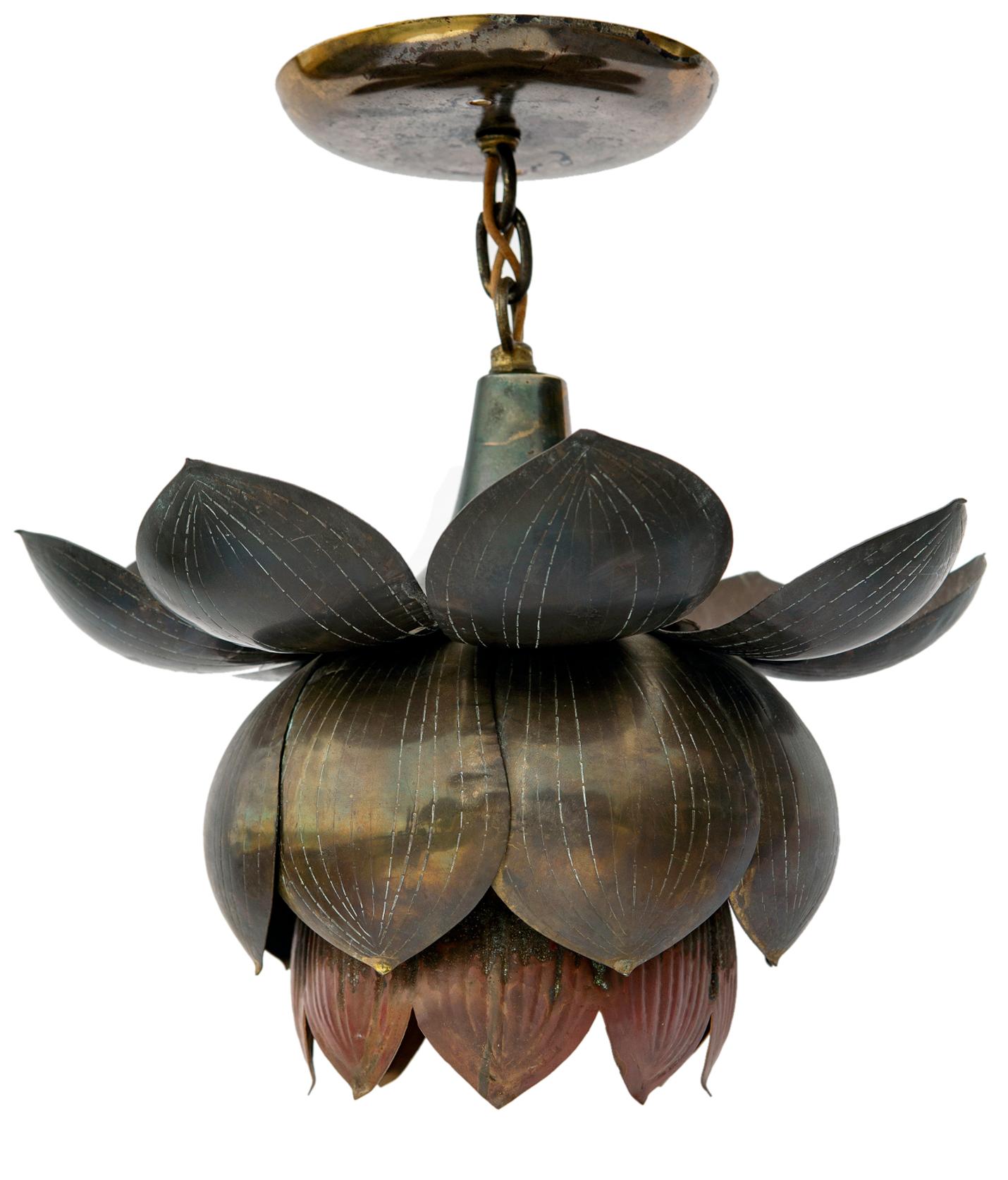 lotus hanging lamp