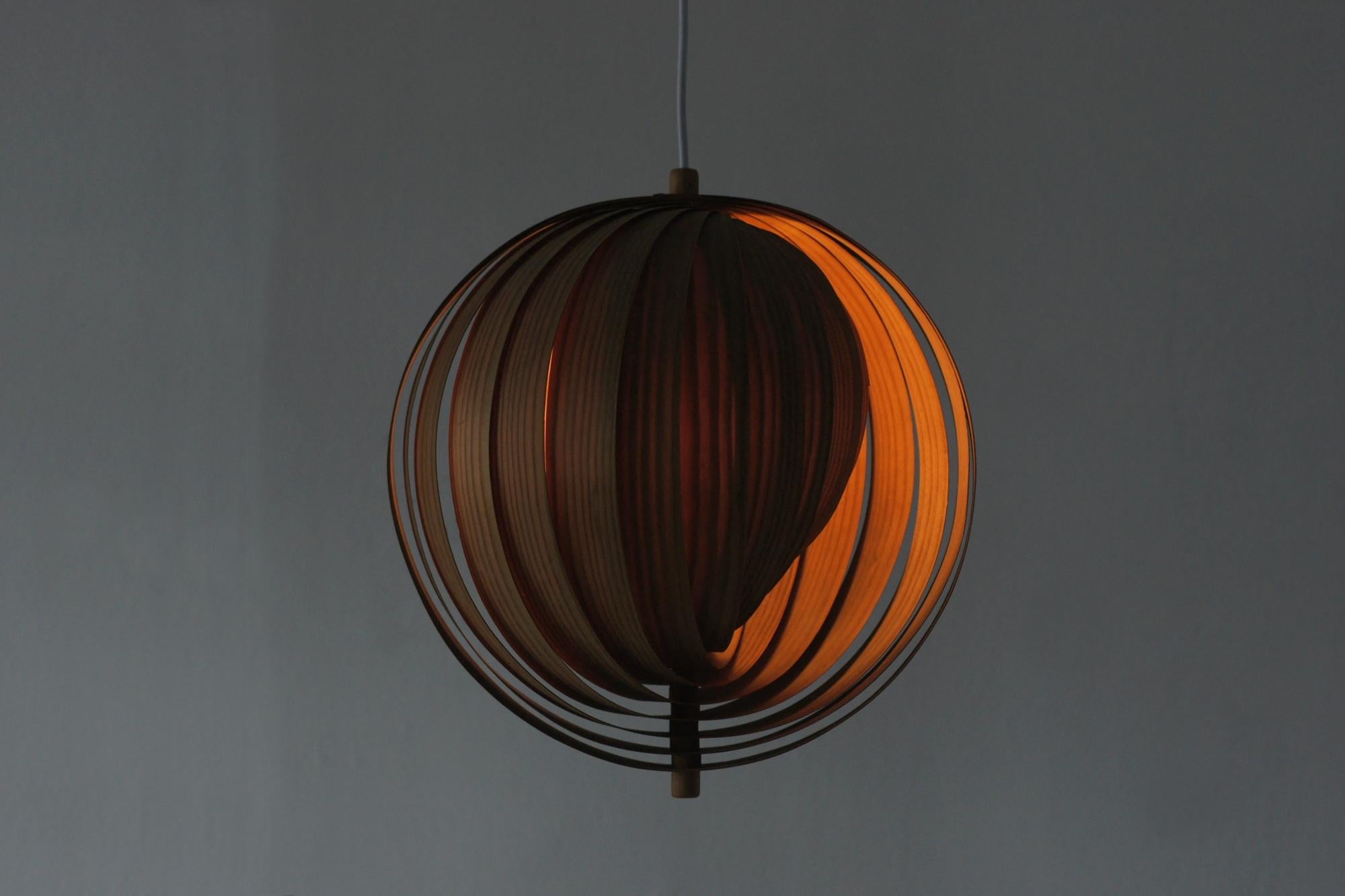 Lampe lune suspendue par Hans-Agne Jakobsson pour Hans-Agne Jakobsson AB Markaryd en vente 5
