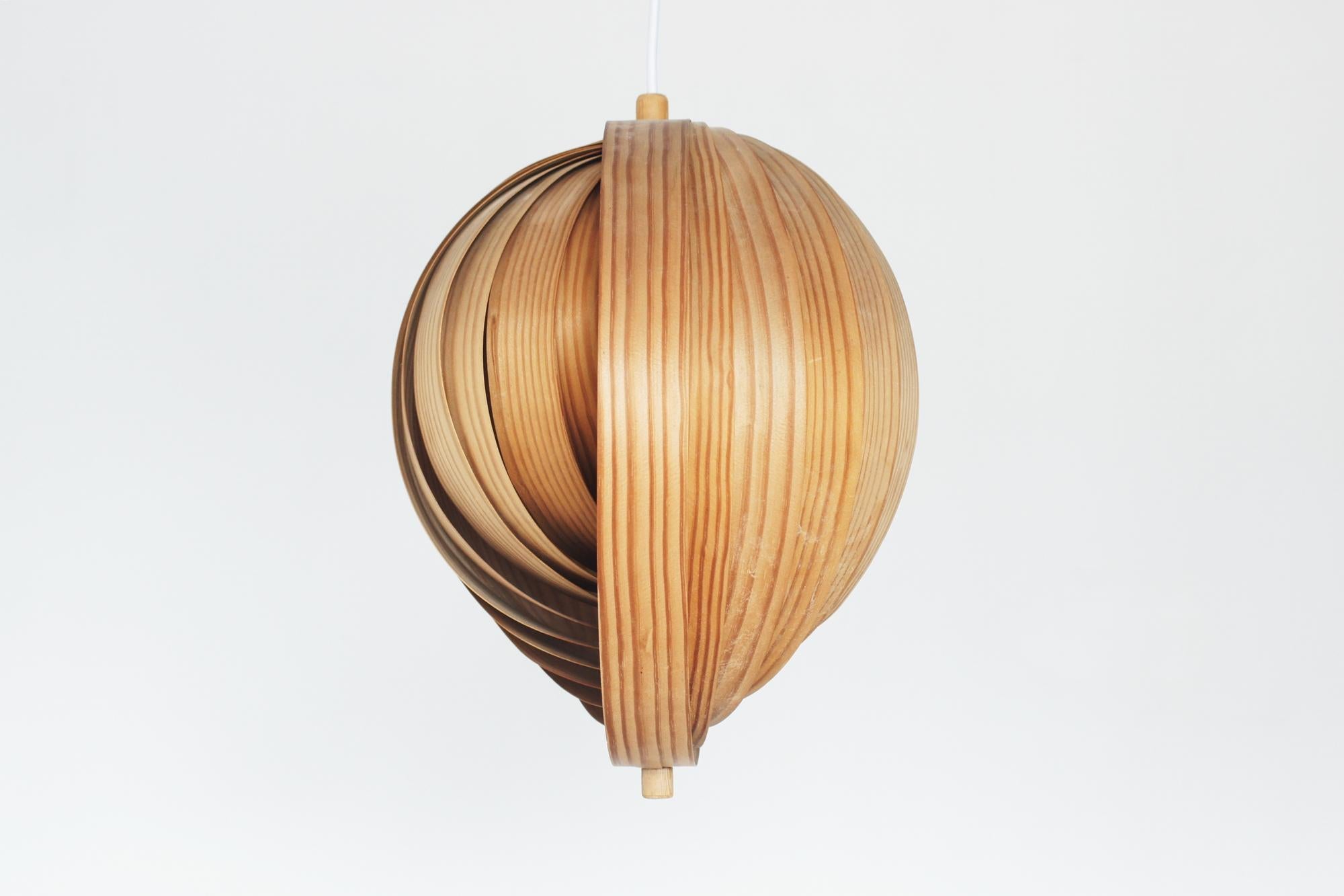 Lampe lune suspendue par Hans-Agne Jakobsson pour Hans-Agne Jakobsson AB Markaryd Bon état - En vente à KUTNO, PL