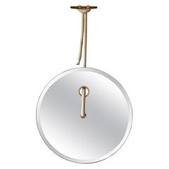 Hanging Nautical Circle Wall Mirror
