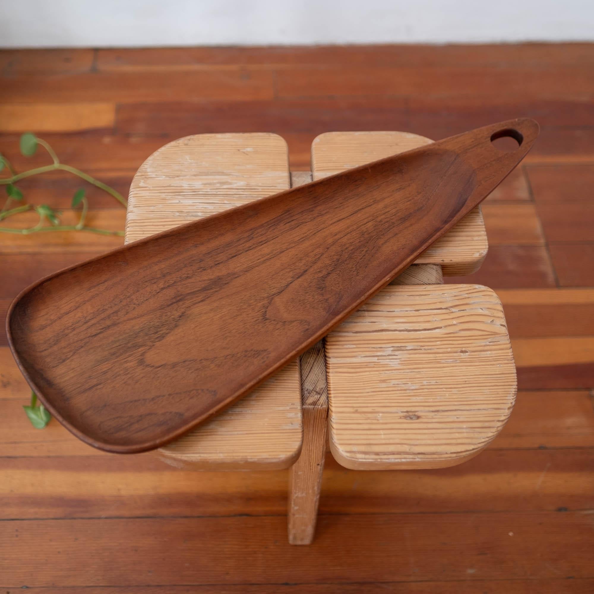 Mid-20th Century Hanging Serving Tray Danish Modern