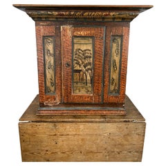 Hanging swedish sideboard dated 1775