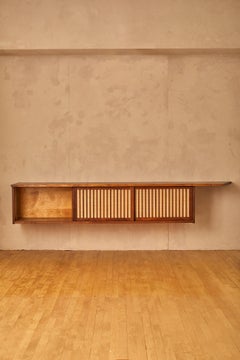 Hanging Wall Cabinet by George Nakashima