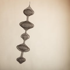 Hanging Wire Sculpture by Katherine Hogan, Pacific Northwest, 2021