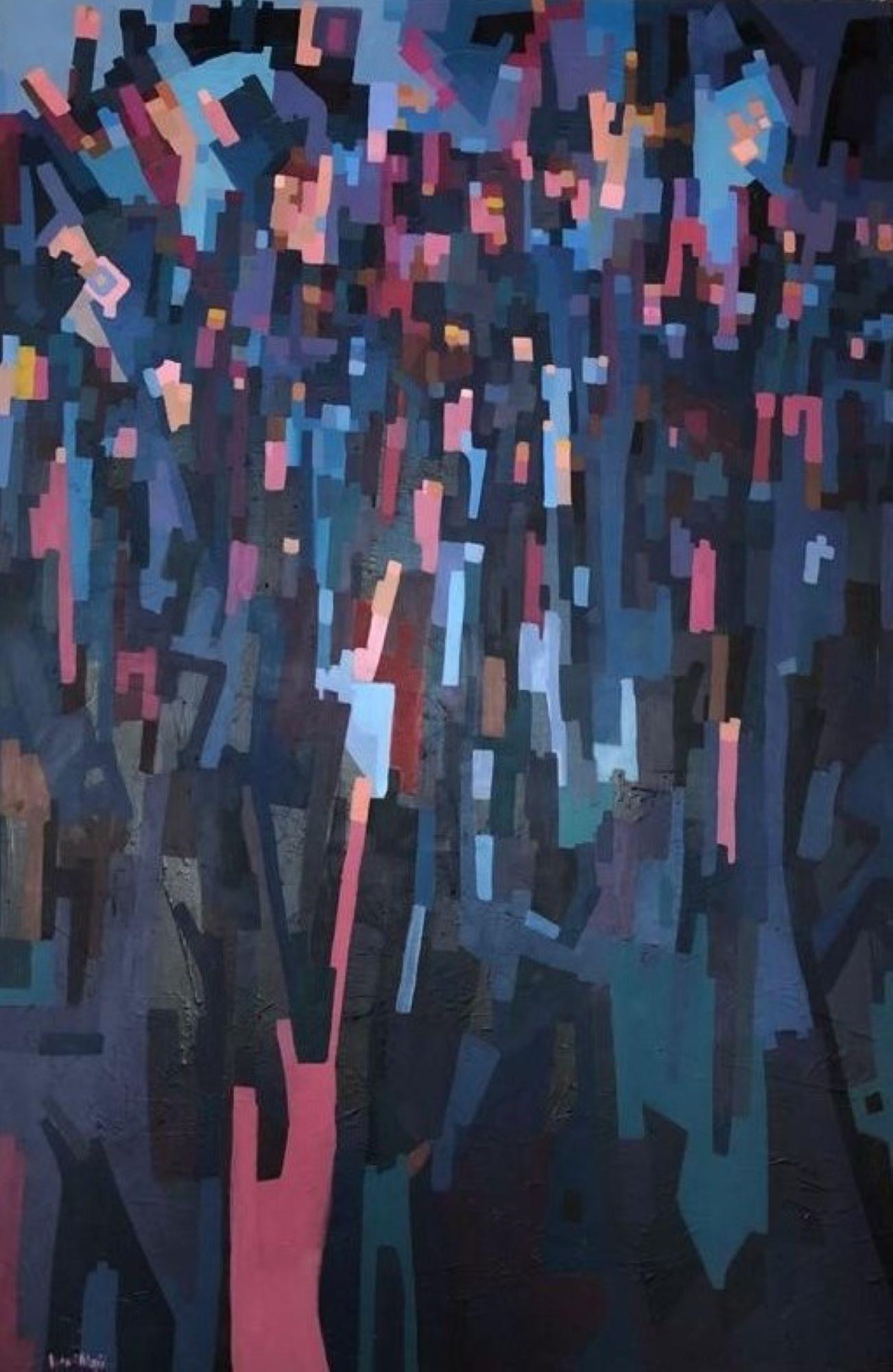 HANI NAJI 
“FIGS-1, 2015”, (Figs) , Oil on Canvas,  width  = 60