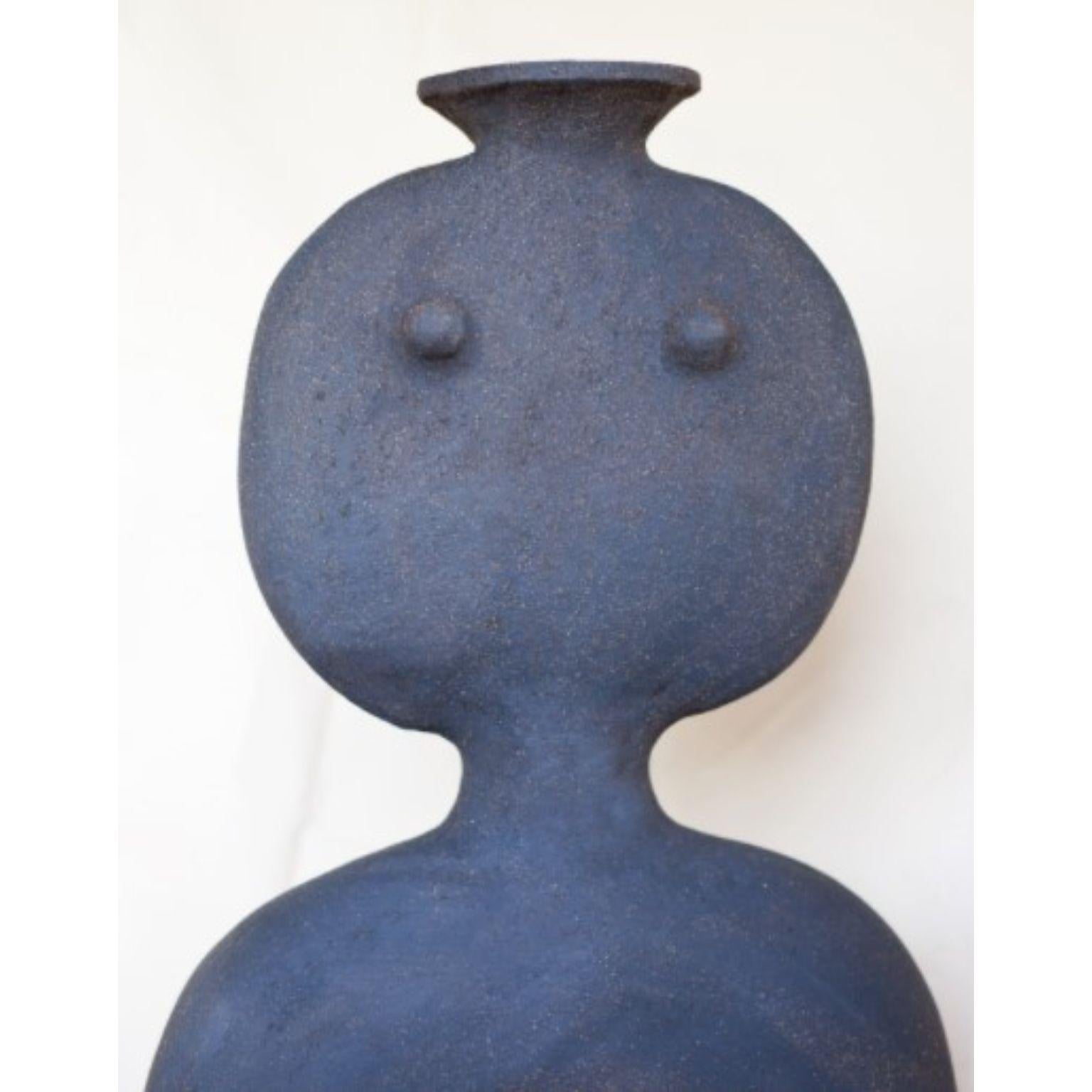 Escultura Guerrero Haniwa 15 de Noe Kuremoto Estadounidense en venta