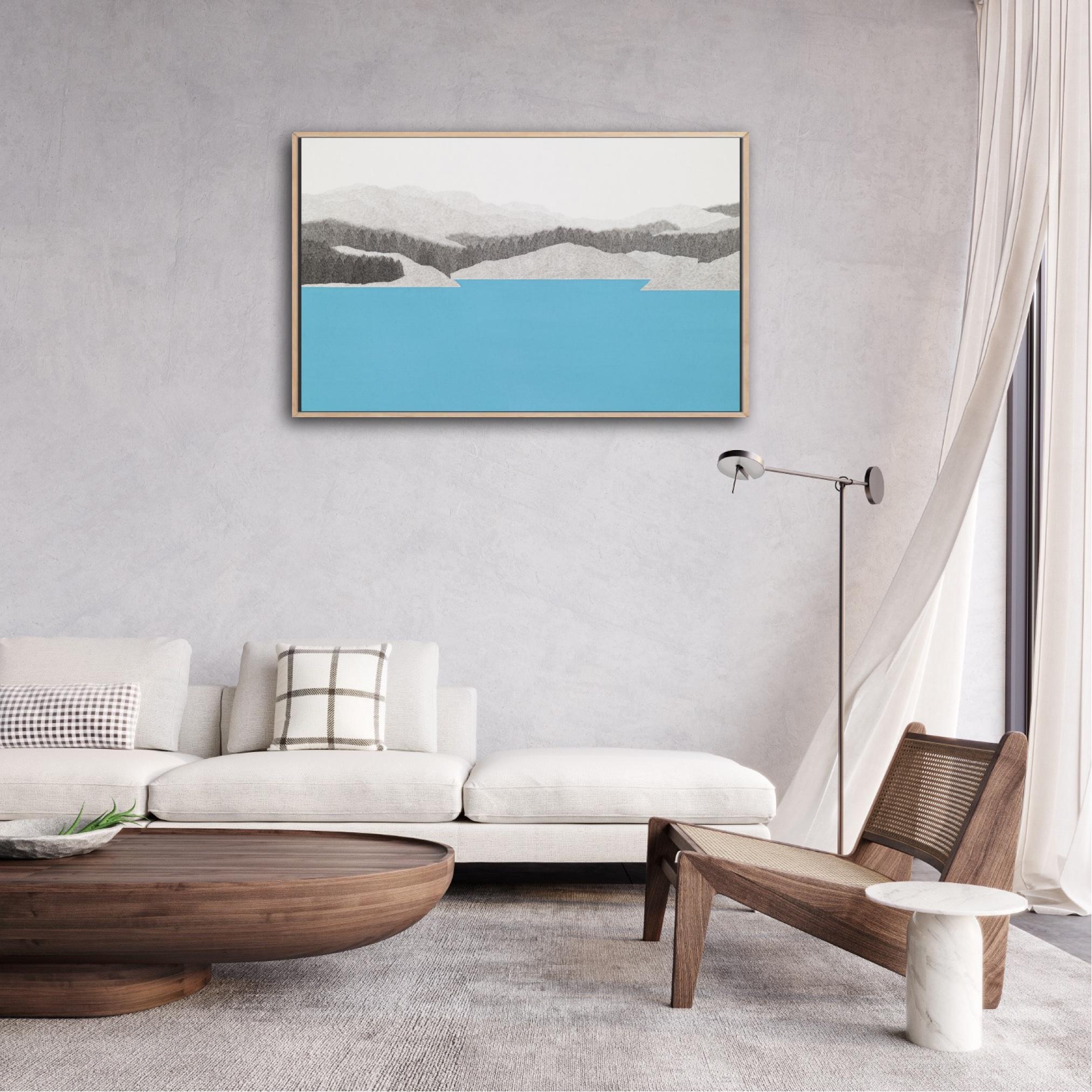 Lago - Painting Contemporaneo di Hanjeong Lee