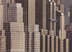 Hank Gans 'New York Helicopter' 2007- Offset Lithograph